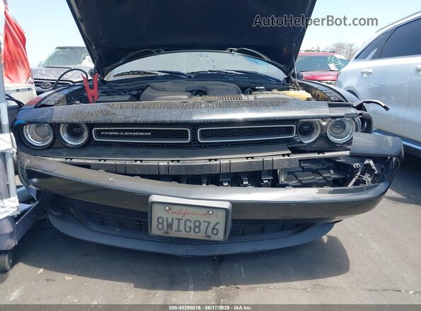 2C3CDZAG3JH219165 2018 DODGE CHALLENGER Black Вид спереду