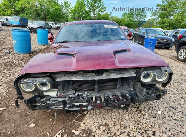 2C3CDZAG3KH573933 2019 DODGE CHALLENGER Maroon 
