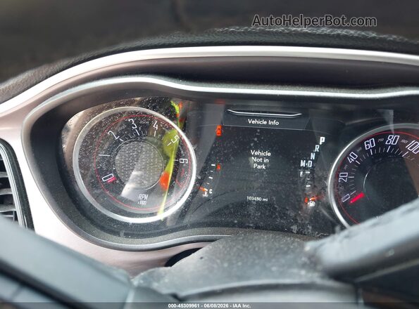2C3CDZAG3KH616215 2019 DODGE CHALLENGER Gray Widok tylnych siedzeń