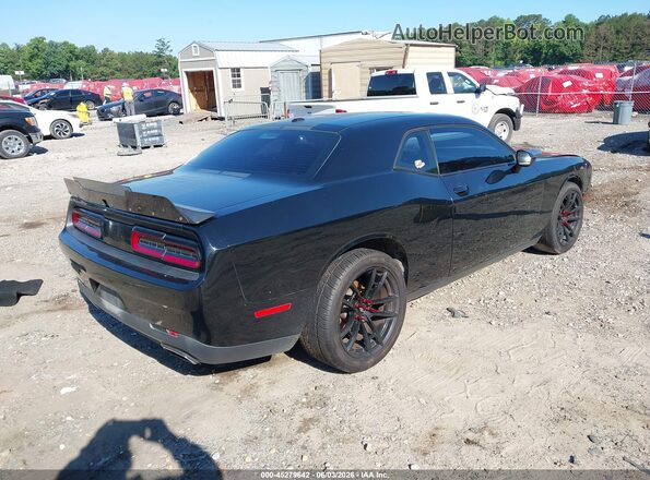 2C3CDZAG3KH665737 2019 DODGE CHALLENGER Black Trasero derecho