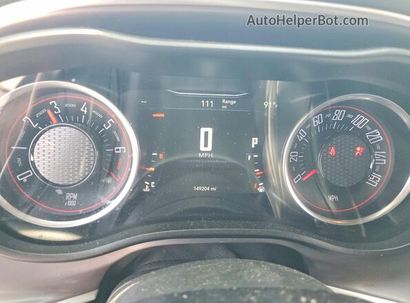 2C3CDZAG3KH701751 2019 DODGE CHALLENGER Gray ხელსაწყოთა პანელის ხედი