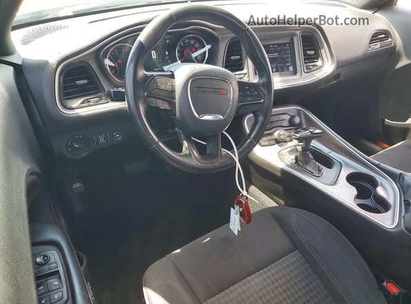 2C3CDZAG3KH701751 2019 DODGE CHALLENGER Gray წინა პანელის ხედი