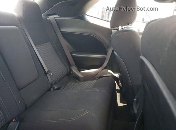 2C3CDZAG3KH701751 2019 DODGE CHALLENGER Gray უკანა სავარძლების ხედი