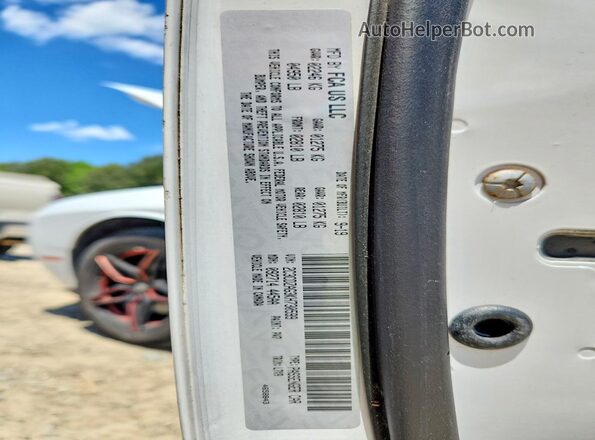 2C3CDZAG3KH730599 2019 DODGE CHALLENGER White 
