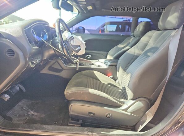 2C3CDZAG3KH733910 2019 DODGE CHALLENGER Black Vista interior delantera