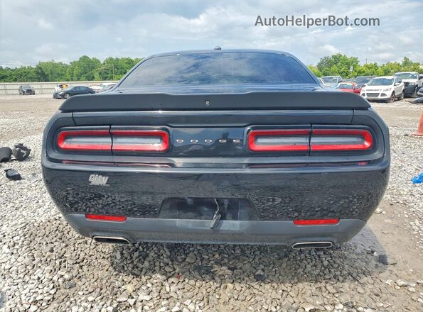 2C3CDZAG3KH739495 2019 DODGE CHALLENGER Black უკანა ხედი