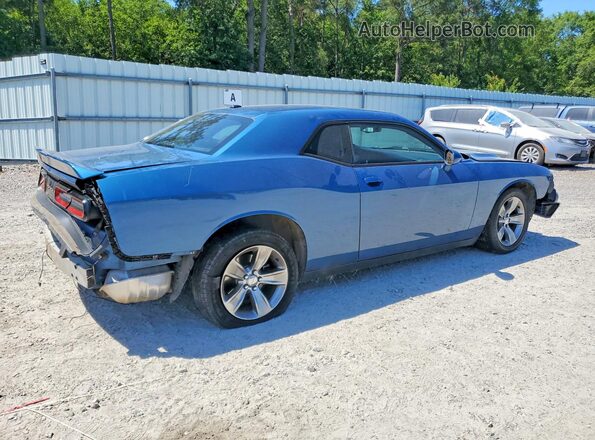 2C3CDZAG3LH206421 2020 DODGE CHALLENGER Blue Tył prawy