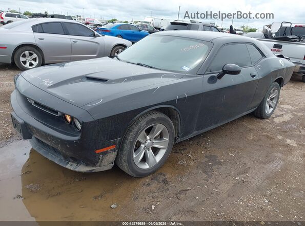 2C3CDZAG3NH260336 2022 DODGE CHALLENGER Black Front left
