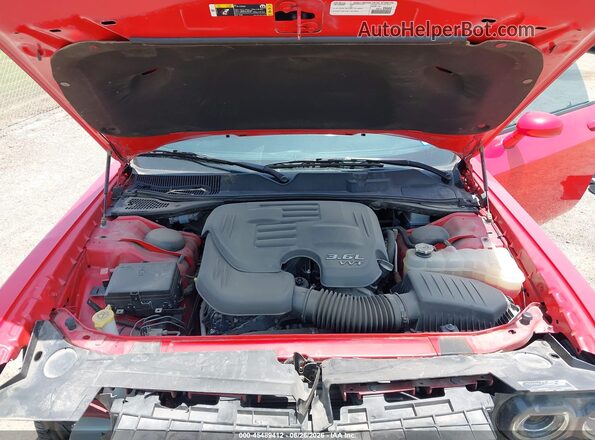2C3CDZAG3PH549462 2023 DODGE CHALLENGER Red Հետևի տեսք