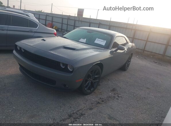 2C3CDZAG3PH590965 2023 DODGE CHALLENGER Gray წინა მარცხენა ხედი სამი მეოთხედიდან