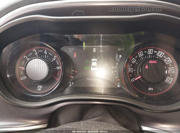 2C3CDZAG4GH137793 2016 DODGE CHALLENGER Gray Vista de los asientos traseros