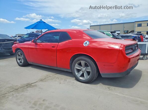2C3CDZAG4GH290805 2016 DODGE CHALLENGER Красный Задняя левая четверть