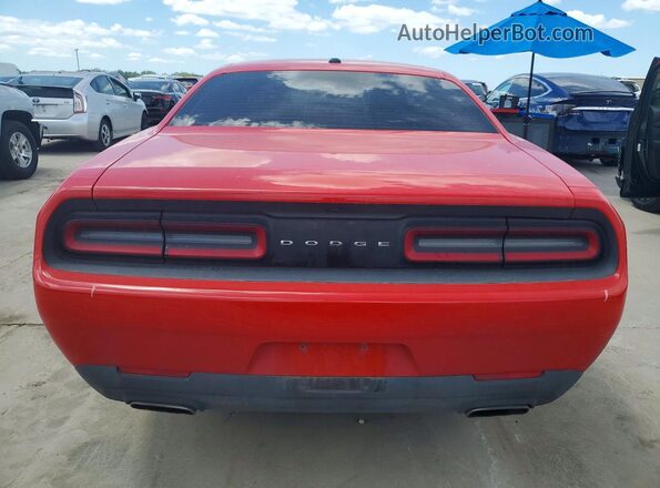 2C3CDZAG4GH290805 2016 DODGE CHALLENGER Красный Вид сзади