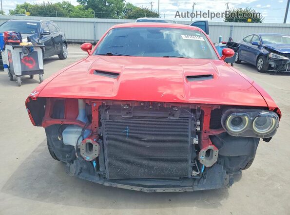 2C3CDZAG4GH290805 2016 DODGE CHALLENGER Красный Вид спереди