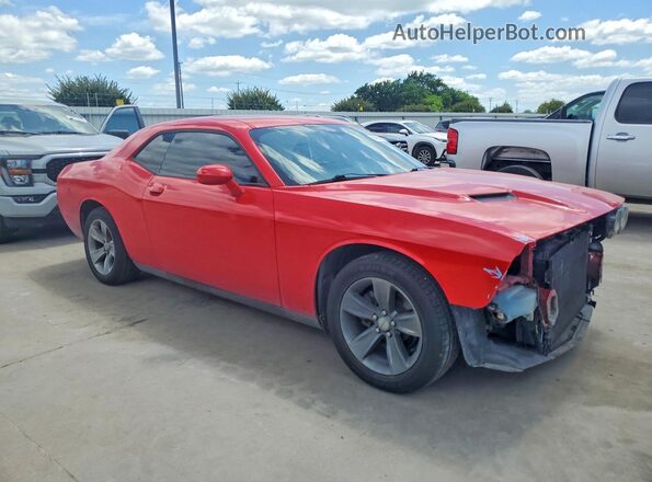 2C3CDZAG4GH290805 2016 DODGE CHALLENGER Красный Передняя правая четверть
