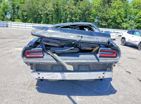 2C3CDZAG4GH331658 2016 DODGE CHALLENGER Black Widok z tyłu
