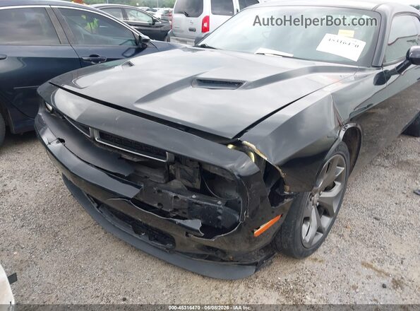 2C3CDZAG4GH352557 2016 DODGE CHALLENGER Black წინა ხედი