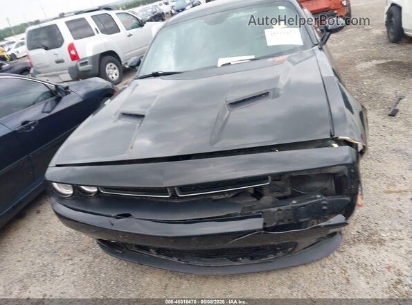 2C3CDZAG4GH352557 2016 DODGE CHALLENGER Black წინა პანელის ხედი