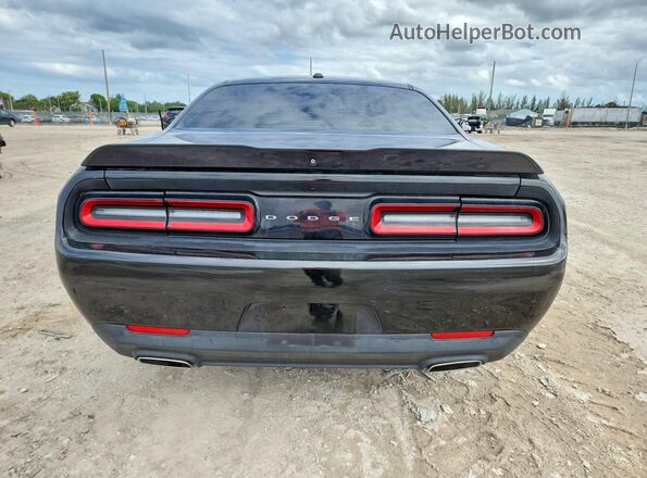 2C3CDZAG4KH561676 2019 DODGE CHALLENGER Black Вид ззаду