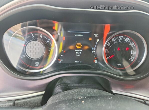 2C3CDZAG4KH561676 2019 DODGE CHALLENGER Black Вид щитка приладів