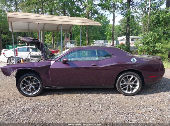 2C3CDZAG4MH508009 2021 DODGE CHALLENGER Purple Vista interior de 360 grados
