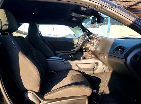 2C3CDZAG4MH538627 2021 DODGE CHALLENGER Black Vista interior delantera