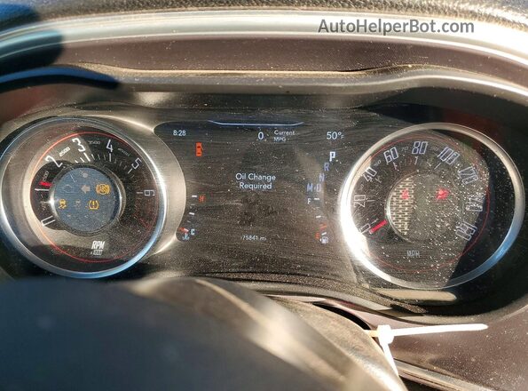 2C3CDZAG4MH538627 2021 DODGE CHALLENGER Black Vista del cuadro de instrumentos
