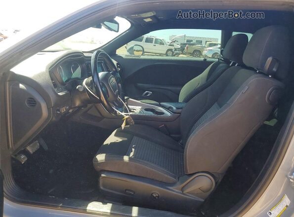 2C3CDZAG4MH576763 2021 DODGE CHALLENGER Gray Vista interior delantera