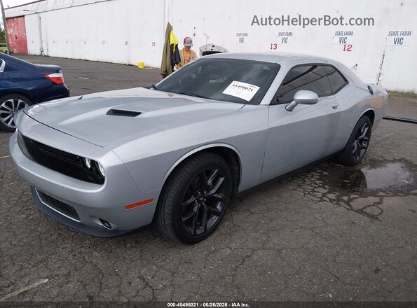 2C3CDZAG4MH604903 2021 DODGE CHALLENGER Silver Vista tres cuartos delantera izquierda
