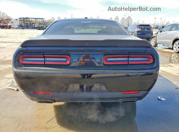 2C3CDZAG4PH526207 2023 DODGE CHALLENGER Черный Вид сзади