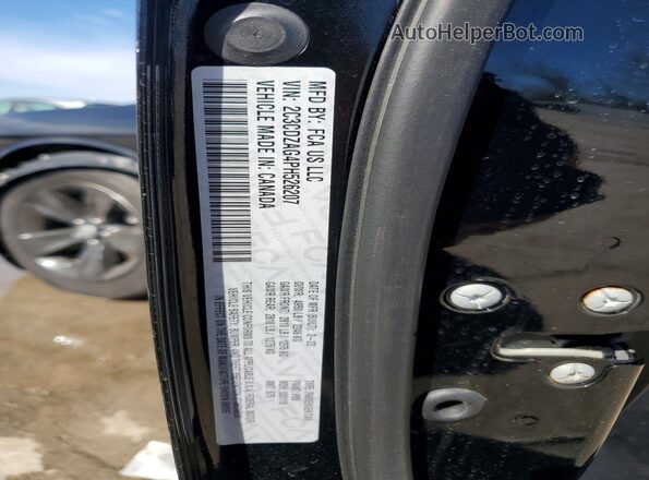 2C3CDZAG4PH526207 2023 DODGE CHALLENGER Черный Вид подкапотного пространства