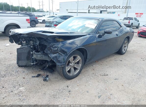 2C3CDZAG5GH316005 2016 DODGE CHALLENGER Black წინა მარცხენა ხედი სამი მეოთხედიდან