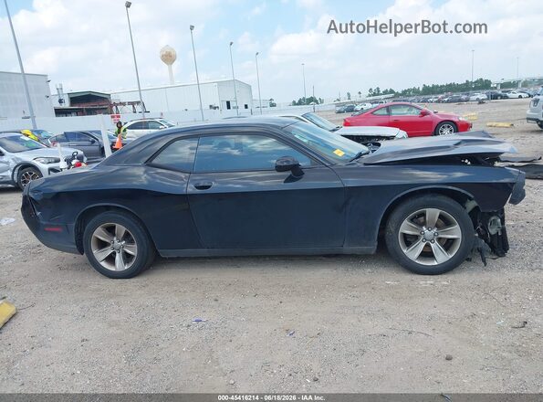 2C3CDZAG5GH316005 2016 DODGE CHALLENGER Black უკანა სალონის ხედი