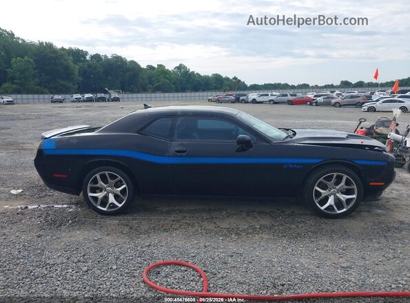 2C3CDZAG5GH349926 2016 DODGE CHALLENGER Black Rear interior view