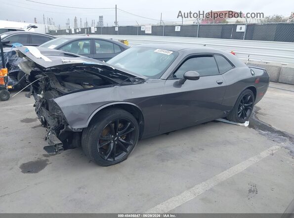 2C3CDZAG5HH501592 2017 DODGE CHALLENGER Gray Przód lewy