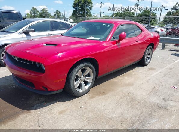 2C3CDZAG5HH568600 2017 DODGE CHALLENGER Красный Передняя левая четверть