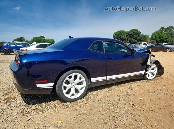 2C3CDZAG5HH624745 2017 DODGE CHALLENGER Blue Tył prawy