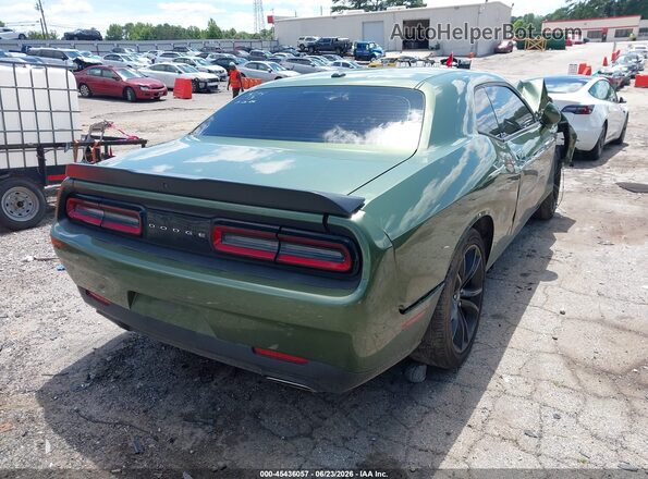 2C3CDZAG5JH333734 2018 DODGE CHALLENGER Green Tył prawy