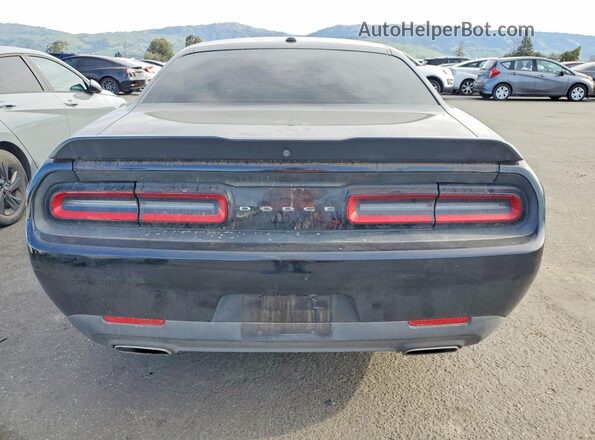 2C3CDZAG5KH596646 2019 DODGE CHALLENGER Black Вид ззаду
