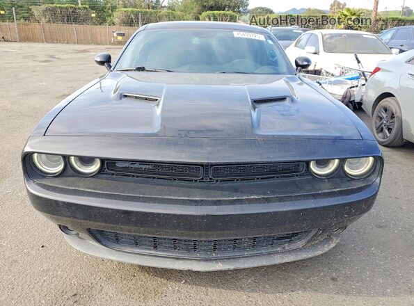 2C3CDZAG5KH596646 2019 DODGE CHALLENGER Black Вид спереду