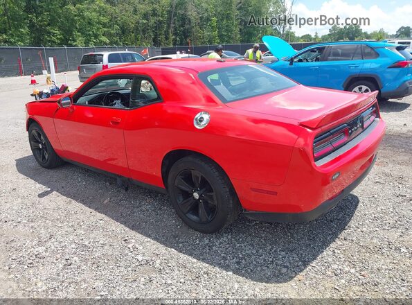 2C3CDZAG5KH701671 2019 DODGE CHALLENGER Красный Задняя левая четверть