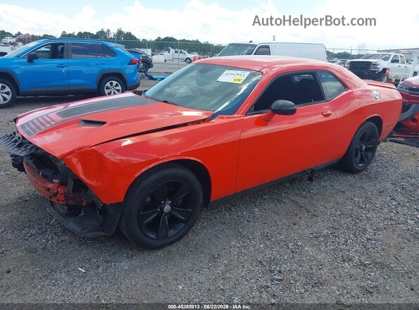 2C3CDZAG5KH701671 2019 DODGE CHALLENGER Красный Передняя левая четверть