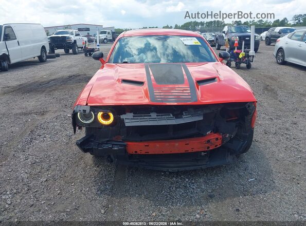 2C3CDZAG5KH701671 2019 DODGE CHALLENGER Красный Вид задней части салона