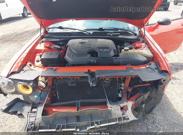 2C3CDZAG5KH701671 2019 DODGE CHALLENGER Красный Вид сзади