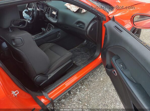2C3CDZAG5KH701671 2019 DODGE CHALLENGER Красный Вид салона спереди