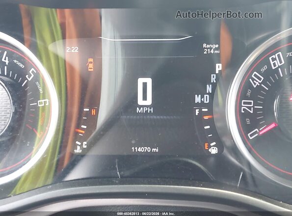 2C3CDZAG5KH701671 2019 DODGE CHALLENGER Красный 