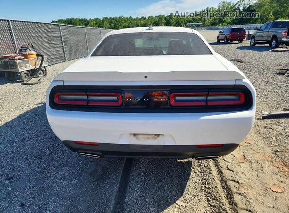 2C3CDZAG5LH198967 2020 DODGE CHALLENGER White Widok z tyłu