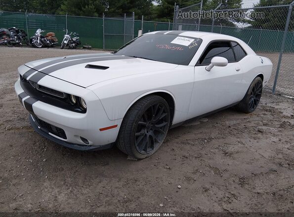 2C3CDZAG6GH200876 2016 DODGE CHALLENGER White Przód lewy