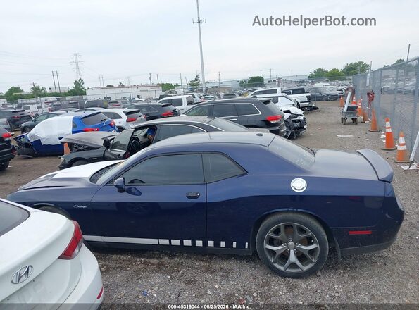 2C3CDZAG6GH309743 2016 DODGE CHALLENGER Blue Панорамний вид салону 360°