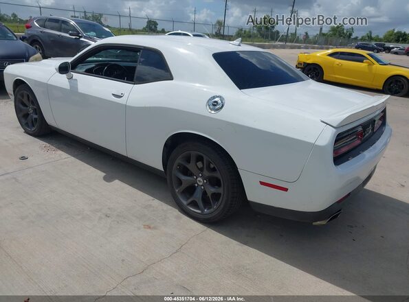 2C3CDZAG6JH258123 2018 DODGE CHALLENGER Белый Задняя левая четверть
